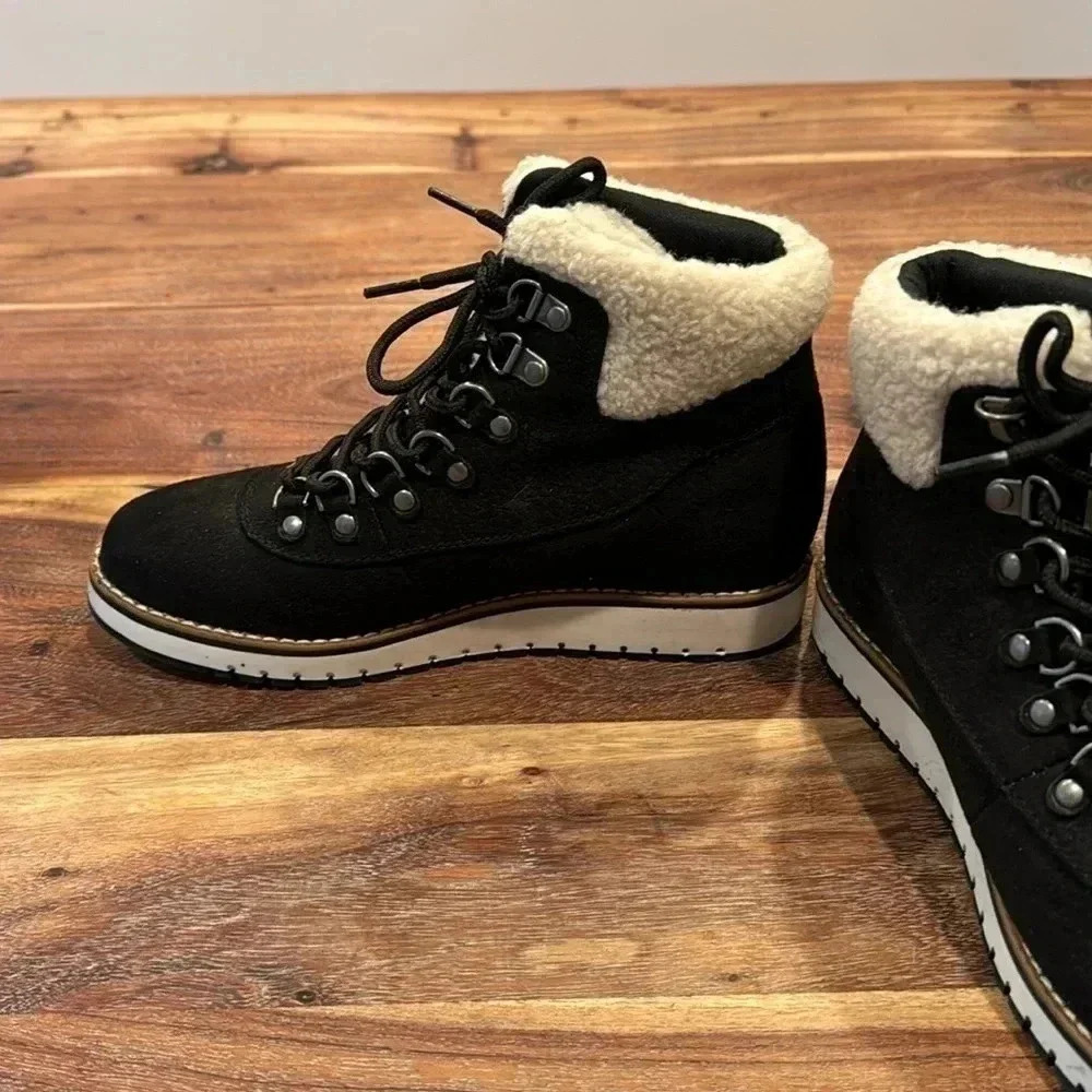 White Mountain Lace-up Winter Boots 6.5 - Picture 5 of 9